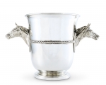 Equestrian Champagne Bucket  8\ Width x 15\ Length x 9\ Height

Care: Hand wash recommended and dry with a soft cloth